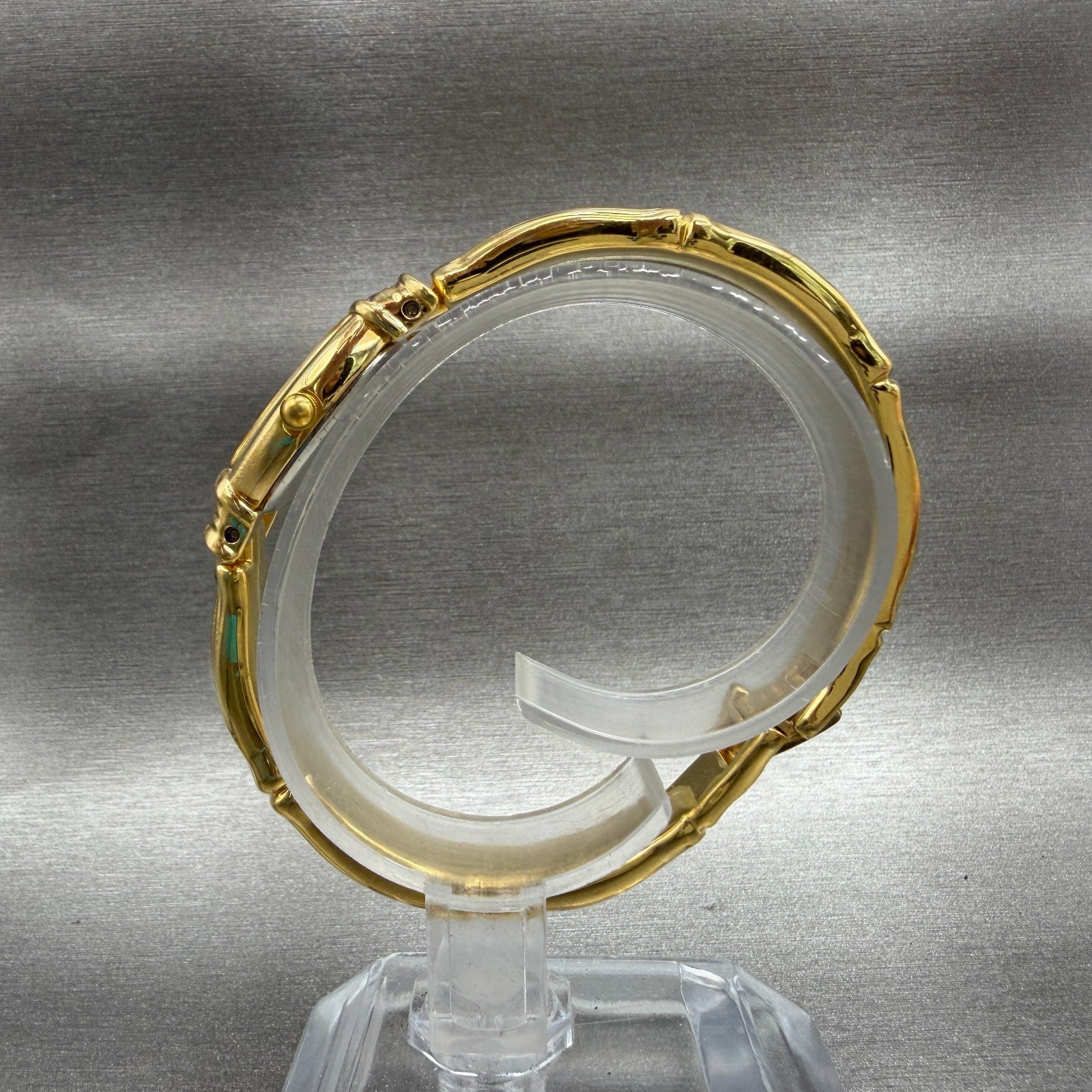 Citizen Elegance Watch Women 17mm Champagne Dial Gold Tone Oval New Battery6