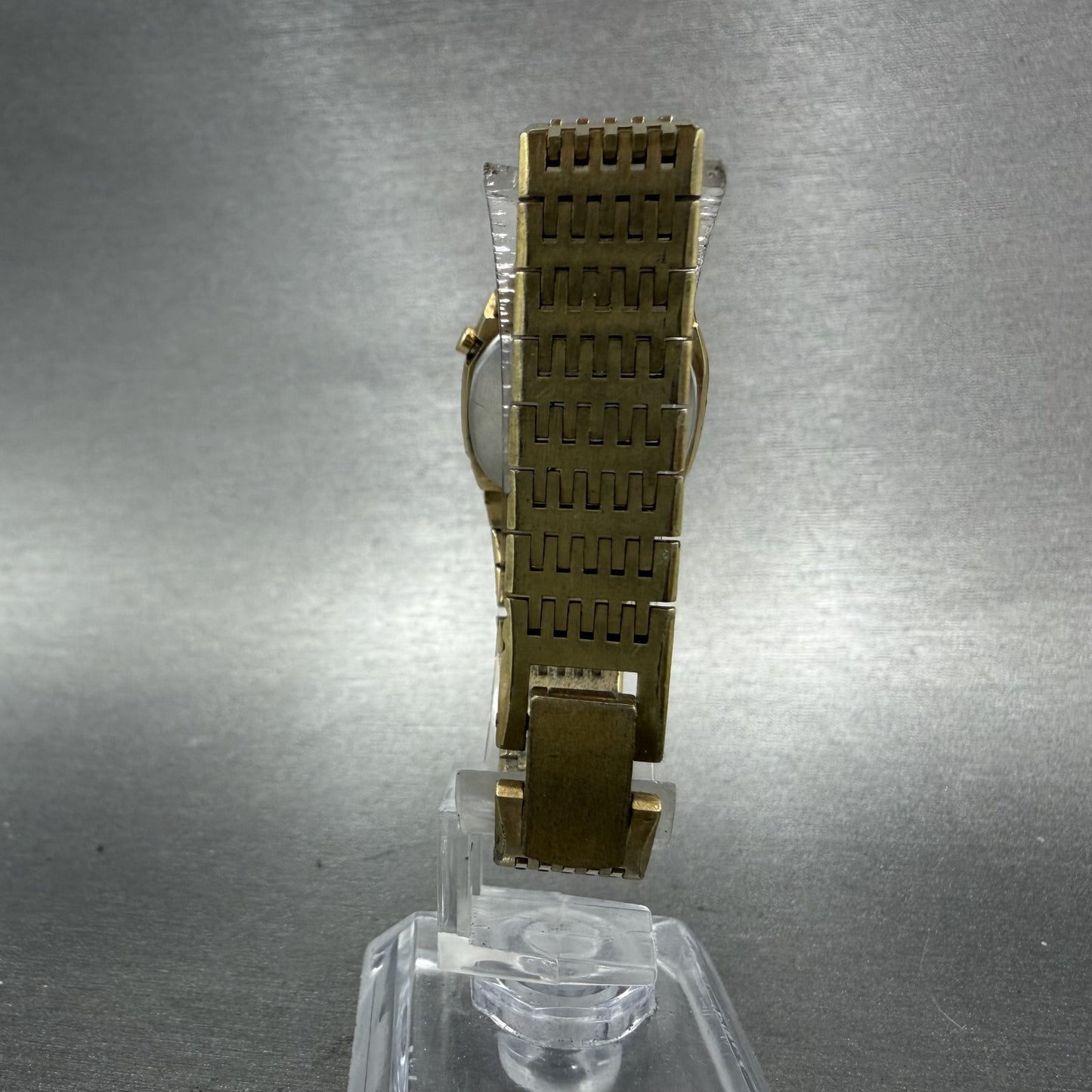Seiko Digital Watch Women 23mm Gold Tone Month Date L012-5049 New Battery7