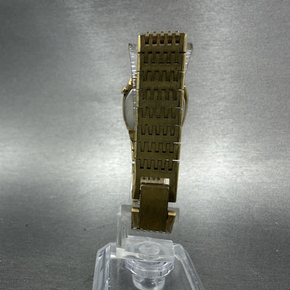 Seiko Digital Watch Women 23mm Gold Tone Month Date L012-5049 New Battery7