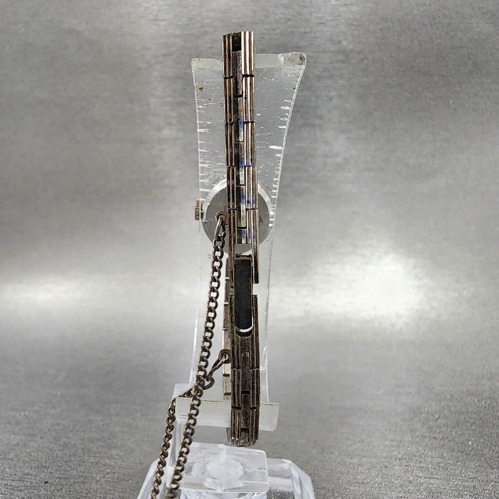 Seiko Solar Watch Women 14mm White Dial Silver Tone Round 1081907