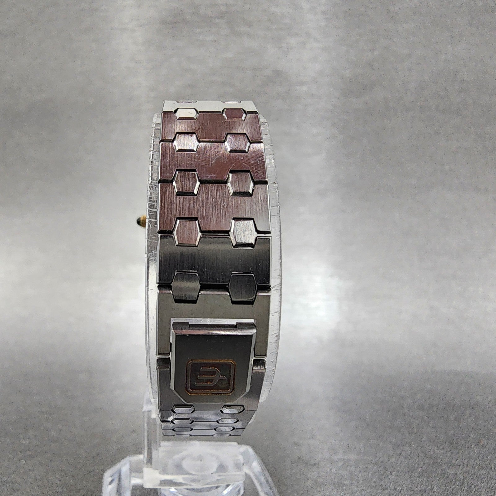 Citizen Exceed Tank Watch Women 22mm Silver Dial Steel Octagon New Battery7
