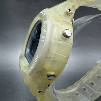 Casio G-Shock DW-6910K Watch Men 50mm Digital Clear Alarm Chrono ICERC New Batt2