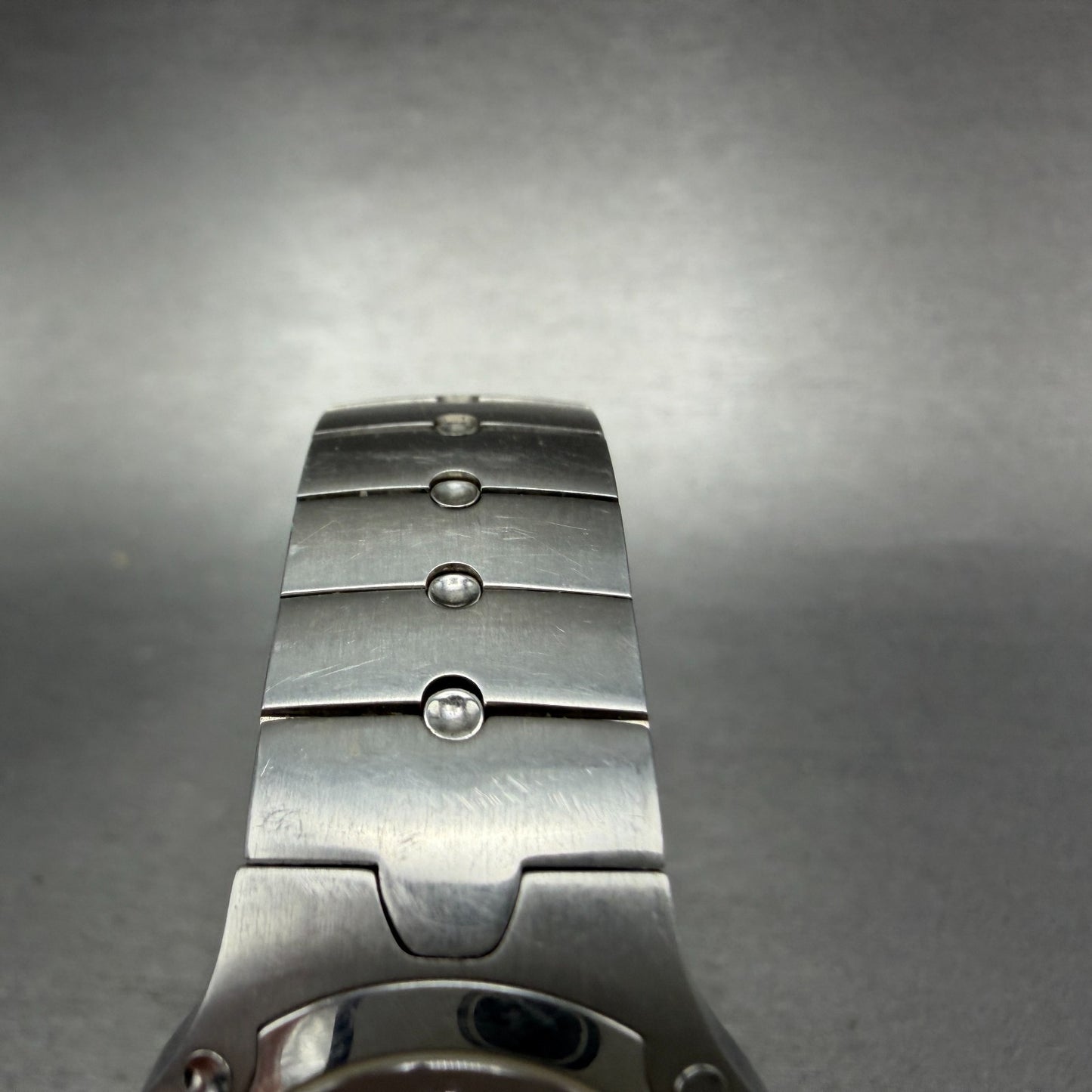 Movado Sports Edition Watch Women 27mm Silver Dial Stainless Steel New Battery A4