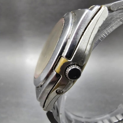 Casio Waveceptor Watch Women 28mm White Dial Silver Tone Date LWQ-10 Works JP2