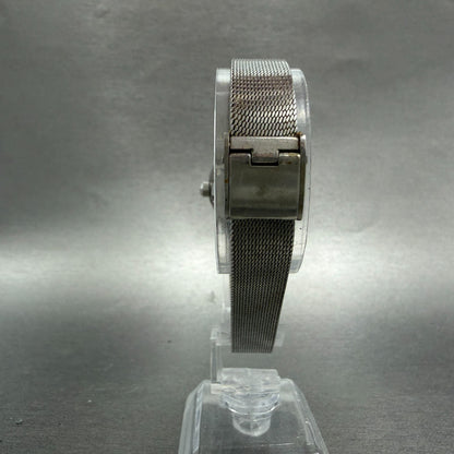 Seiko Automatic Watch Women 25mm Green Dial Silver Tone Daydate 2706-0380 Runs7