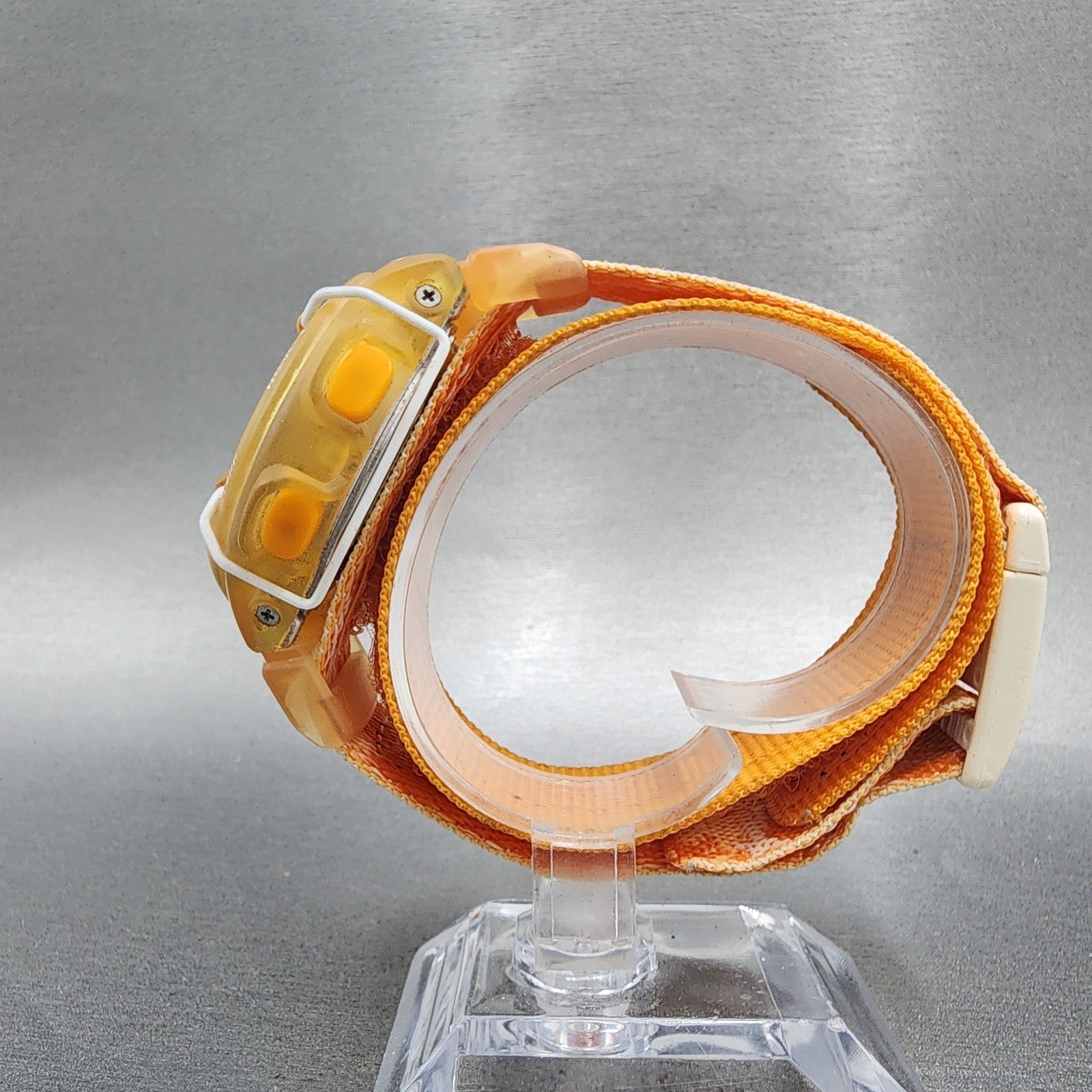 Casio BabyG Watch Women 39mm Digital Orange Alarm Chrono BG350 New Battery6