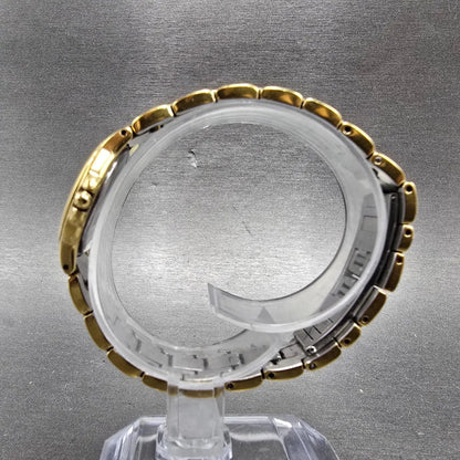 Movado Museum Watch Women 24mm Black Dial Gold Tone 88 E4 9835 New Battery9