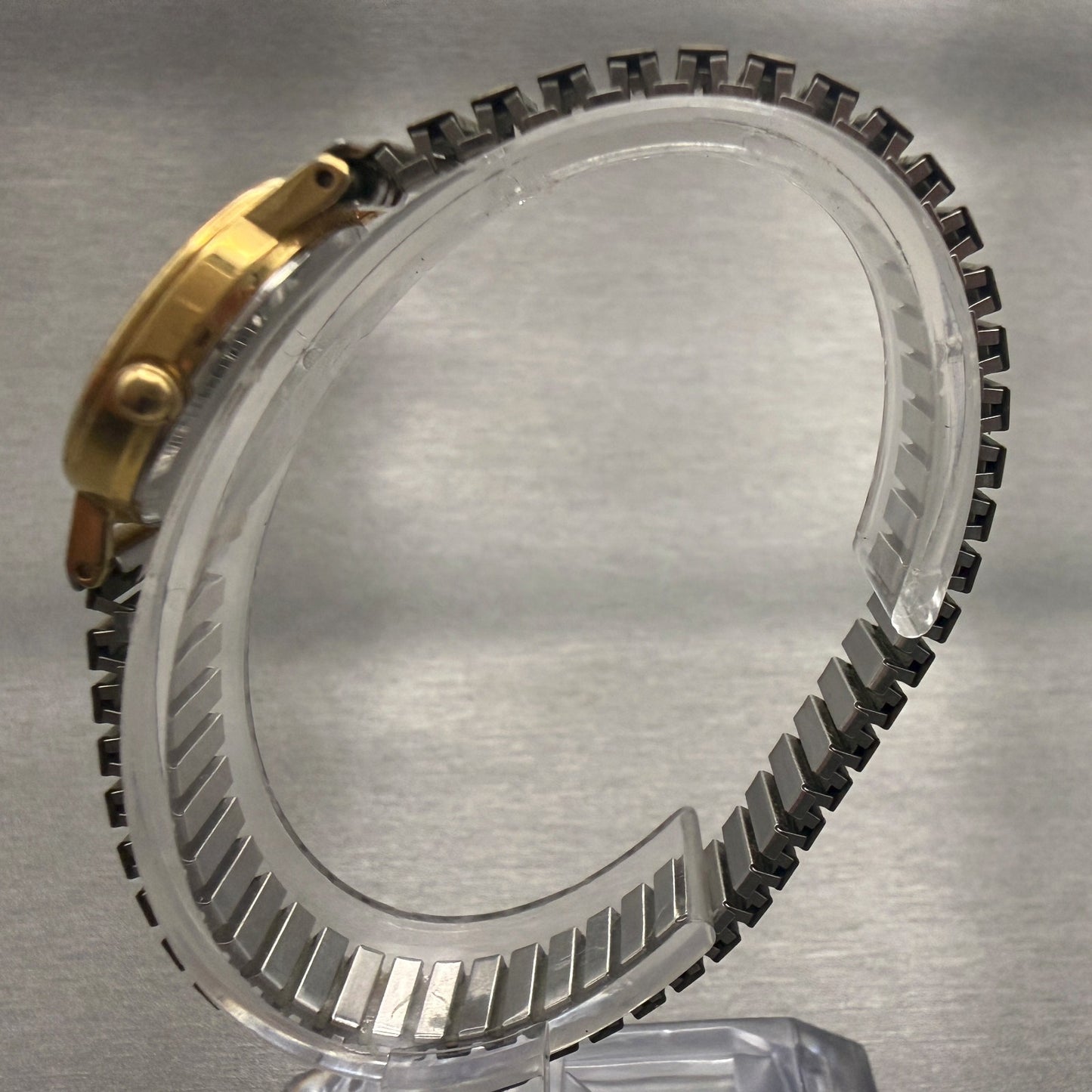 Seiko Watch Women 22mm White Dial Gold Tone Round 7321-0100 New Battery6