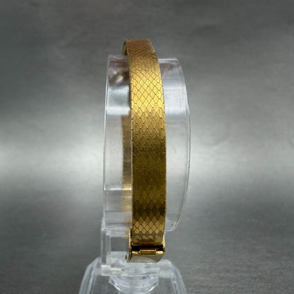 Sutton Watch Women 14mm Champagne Dial Gold Tone Diamond Bezel New Battery VTG7