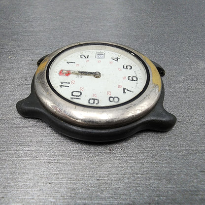 Victorinox Swiss Army Watch Men 39mm White Dial Black Tone Date NO BACK PARTS4