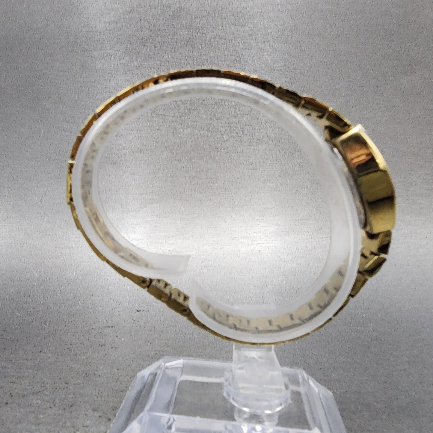 Elgin Watch Women 18mm MOP Dial Gold Tone Oval EG388 New Battery8