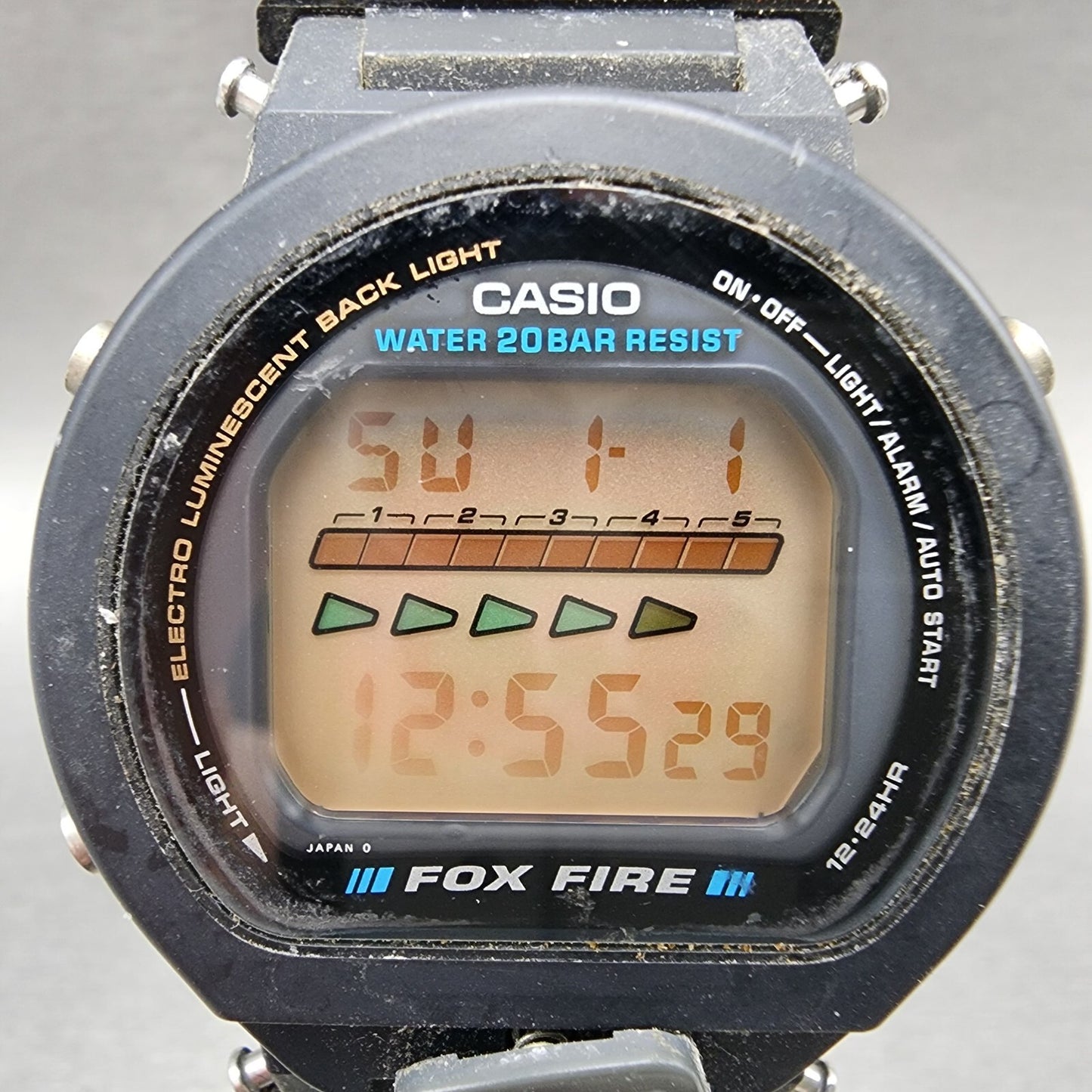 Casio G-Shock DW-6600B Watch Men 40mm Digital Black Tone Alarm Chrono New Batt