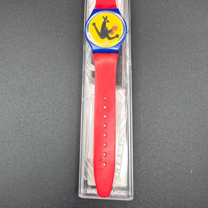 Swatch Artist Series 1996 Boxed Set of 6 Watches Men 34mm New Battery NOS Spring2