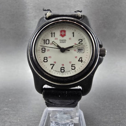 Victorinox Swiss Army Officer Watch Women 32mm White Dial Black Date PARTS VTG6