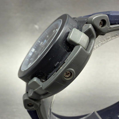 Casio G-Shock AW-510 Watch Men 47mm Black Blue Analog Digital Alarm Chrono PARTS3