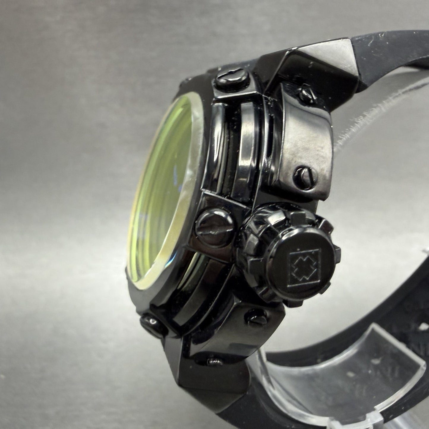 Invicta Coalition Forces XWing Watch Men 52mm Blue Dial Black Tone Date Runs2