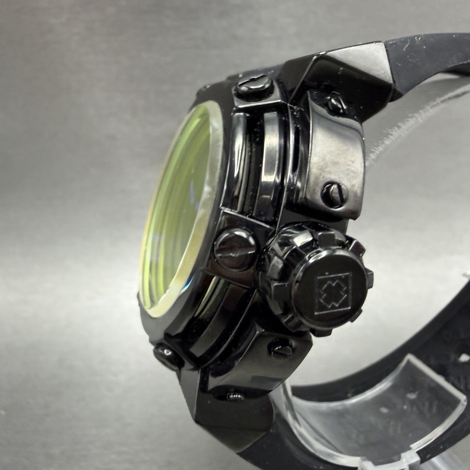 Invicta Coalition Forces XWing Watch Men 52mm Blue Dial Black Tone Date Runs2