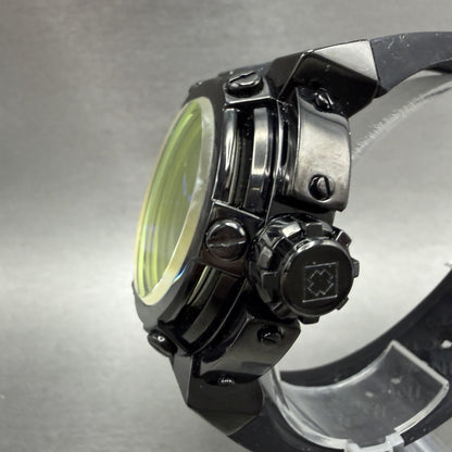 Invicta Coalition Forces XWing Watch Men 52mm Blue Dial Black Tone Date Runs2