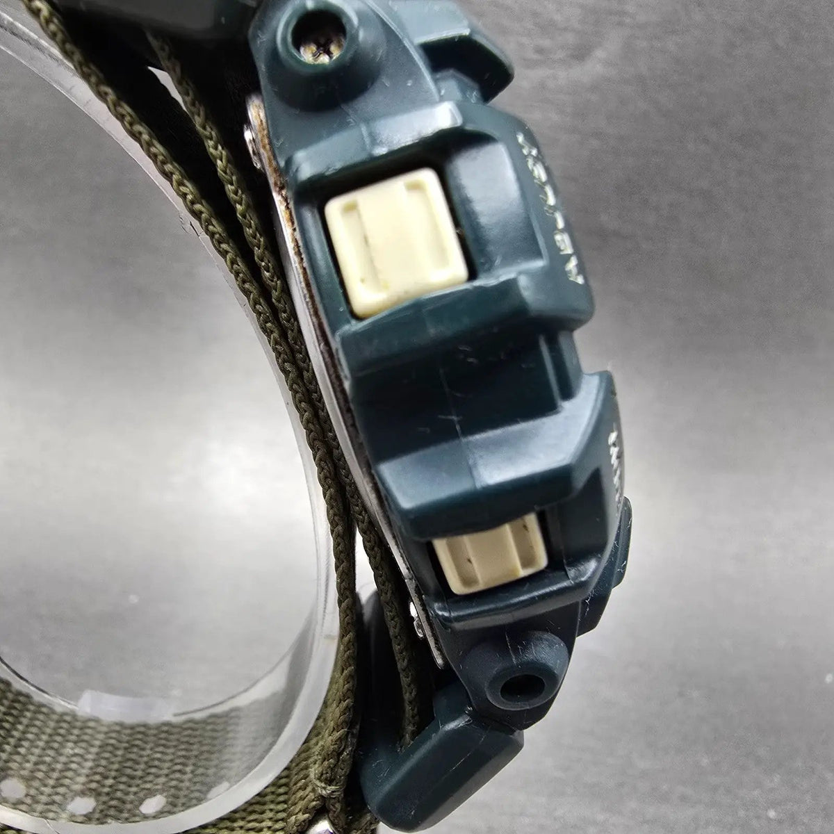 Casio G-Shock Gl-260 Watch Men 46mm Green White Alarm Chronograph Solar READ!!!3
