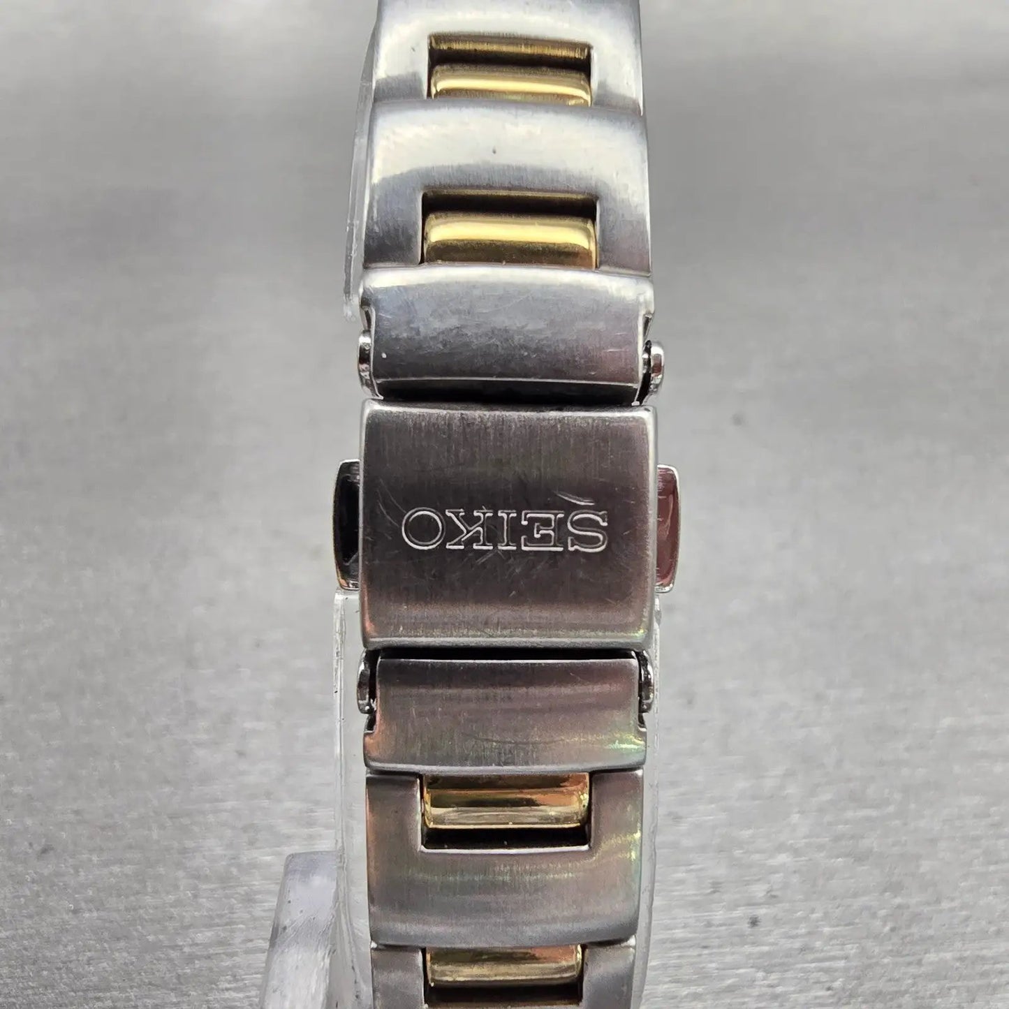Seiko Watch Women 19mm White Dial Silver Tone Rectangle 1N01-0DA0 New Battery7