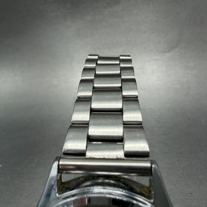 Seiko Alba Watch Men 35mm Silver Dial Silver Tone Daydate V733-7A70 New Battery14