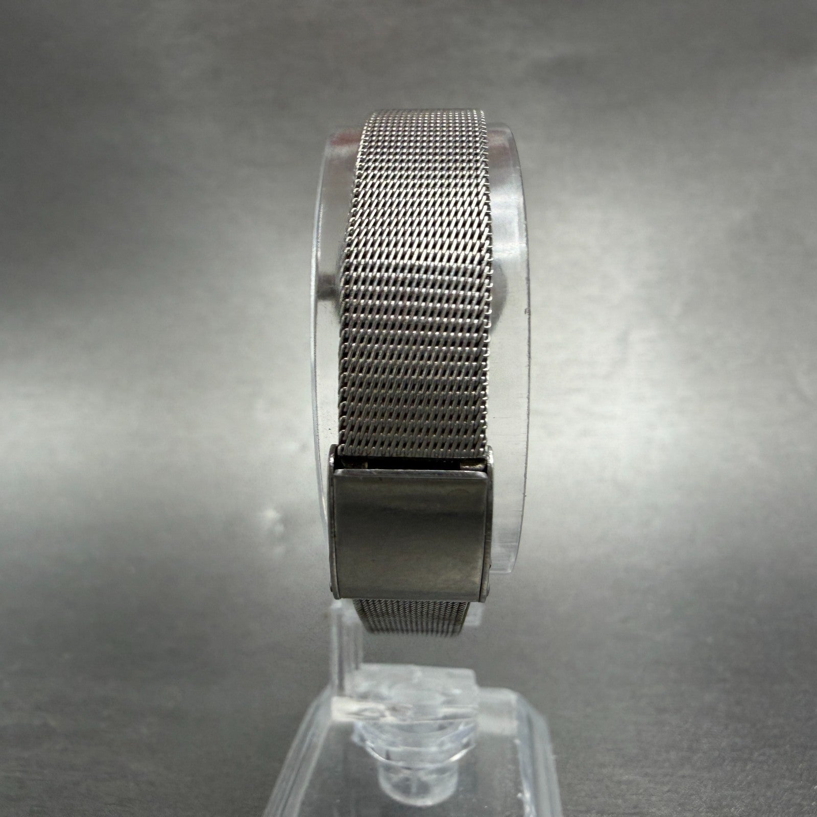 Seiko Watch Women 25mm Silver Dial Silver Tone Round Manual 1944-0012 Runs7