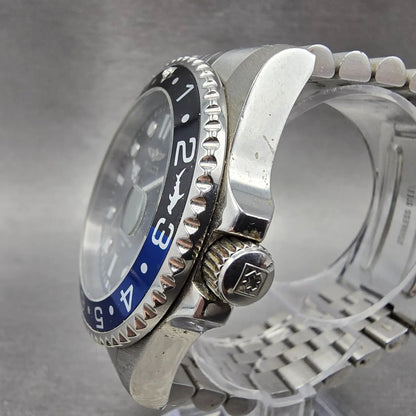 Invicta Pro Diver Watch Men 43mm Black Dial Silver Tone Date 30620 New Battery2
