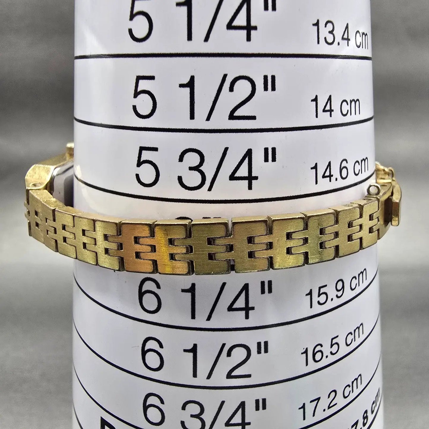 Seiko Watch Women 12mm Gold Dial Gold Tone Rectangle 1320-5029 New Battery VTG9