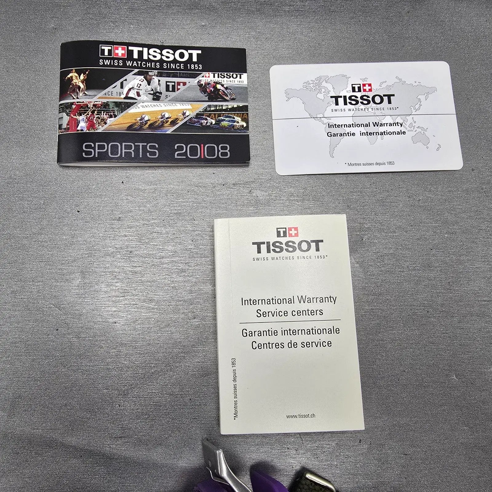 Tissot PR 50 Watch Men 36mm Black Dial Silver Tone Date J376/476 New Battery15