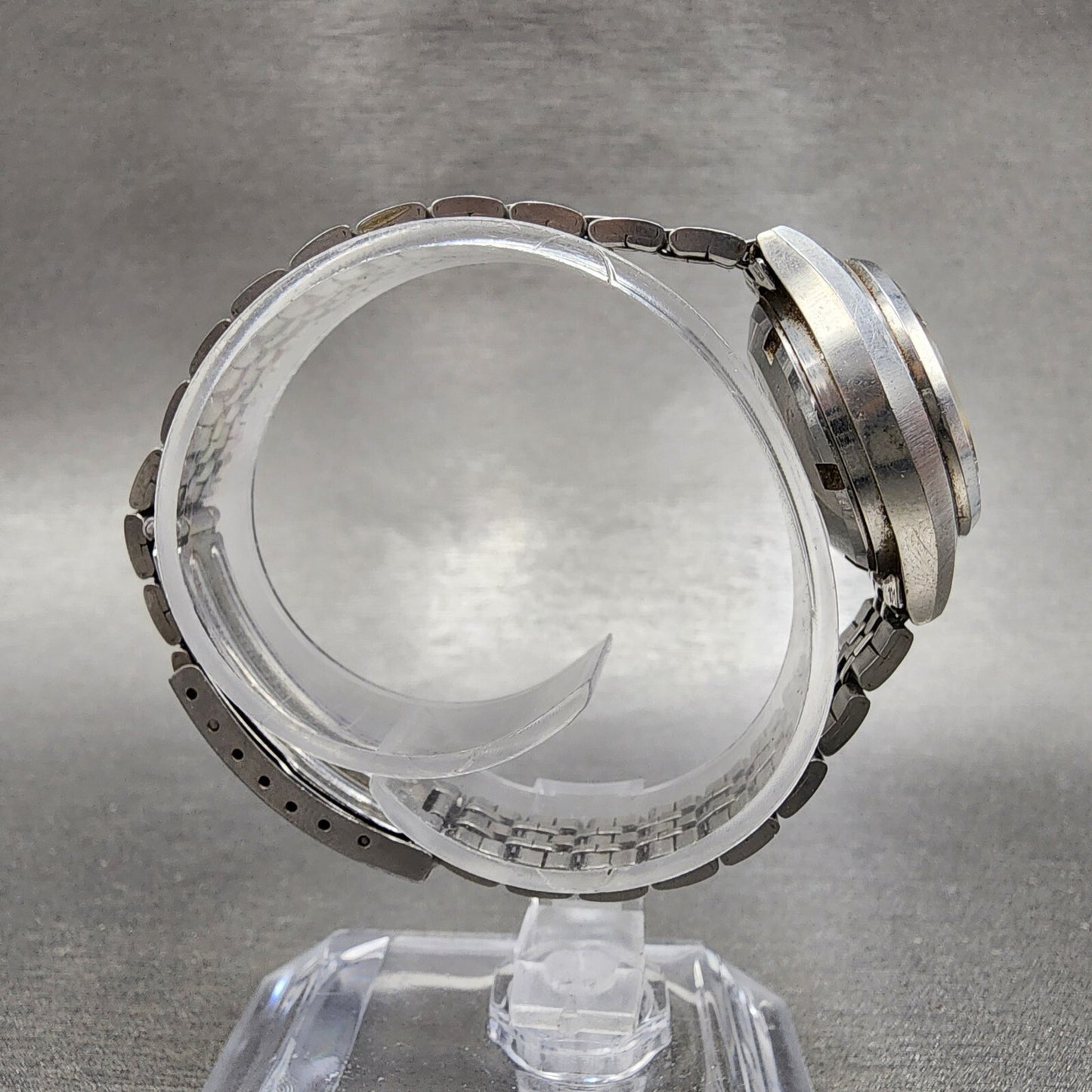 Seiko Automatic Watch Women 25mm White Dial silver Tone Round Daydate 220604808