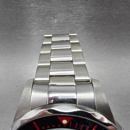 Invicta Grand Diver Watch Men 54mm Black Dial Silver Tone Date 14652 New Battery4