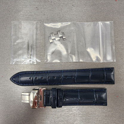 Omega Seamaster 300 Watch Men 41mm Blue Dial Steel Date Automatic Serviced Box