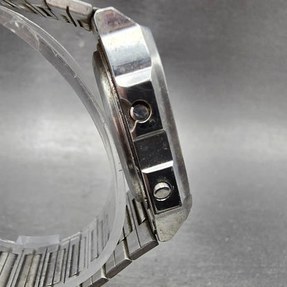 Casio WL-50 Watch Men 32mm Silver Alarm Chronograph Solar Digital PARTS Vintage4