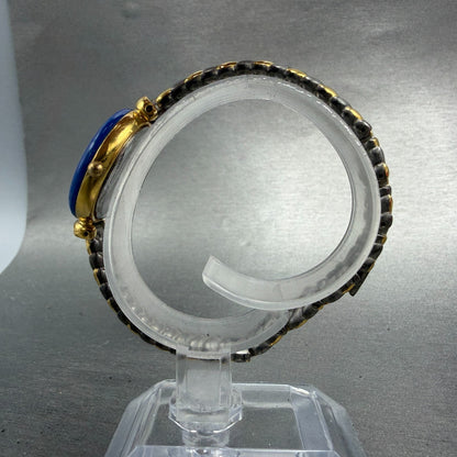 Lancel Interchangeable Bezel Watch Women 24mm White Dial Two Tone New Battery6