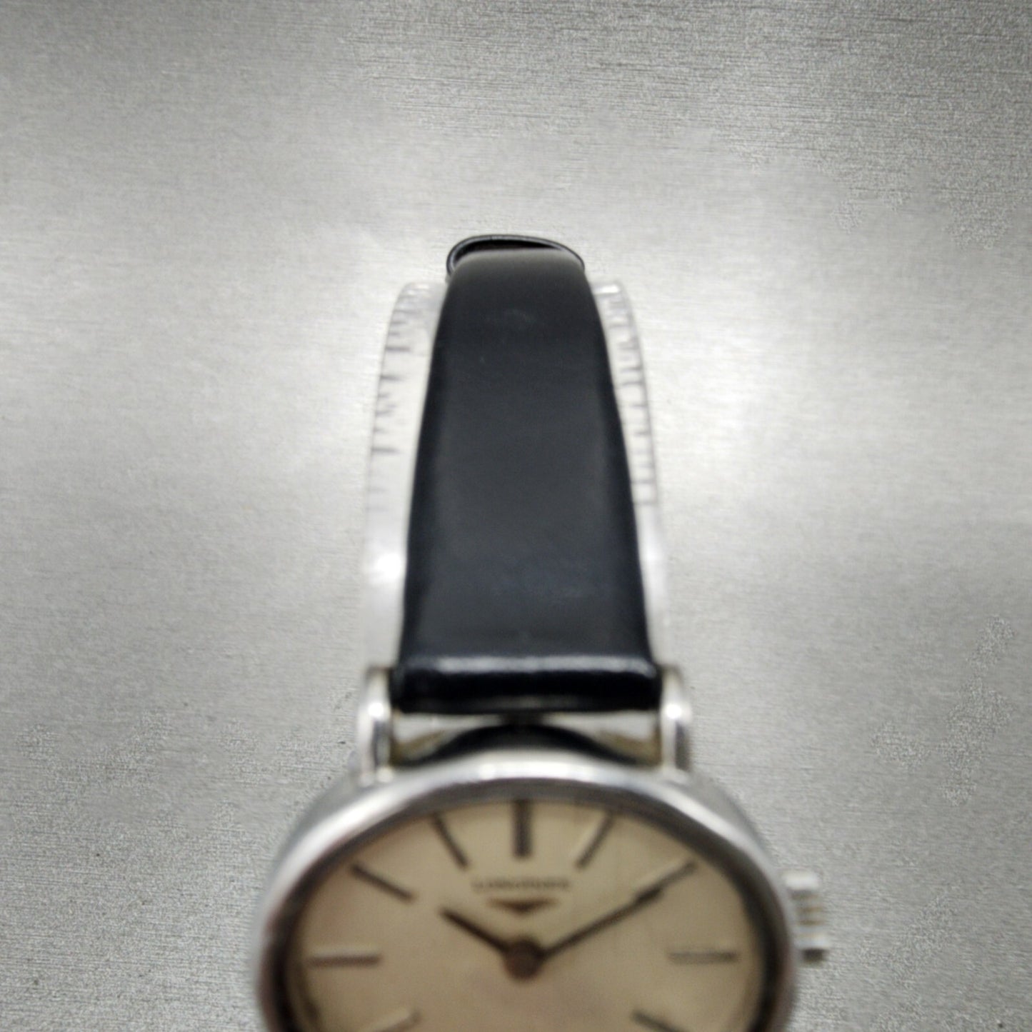 Longines Watch Women 23mm White Dial Steel Oval Manual Wind Runs Cal L817.44