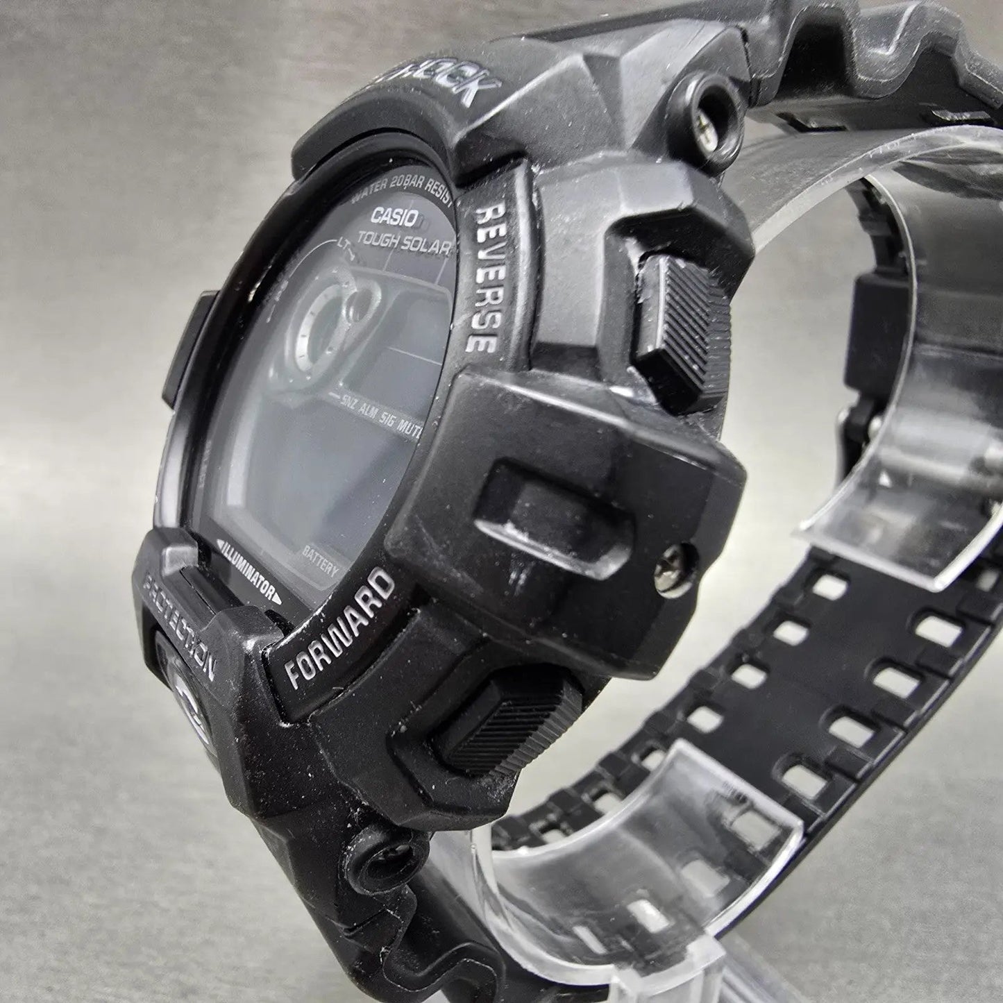 Casio G-Shock GR-8900A Watch Men 53mm Digital Black Alarm Chronograph Solar L2