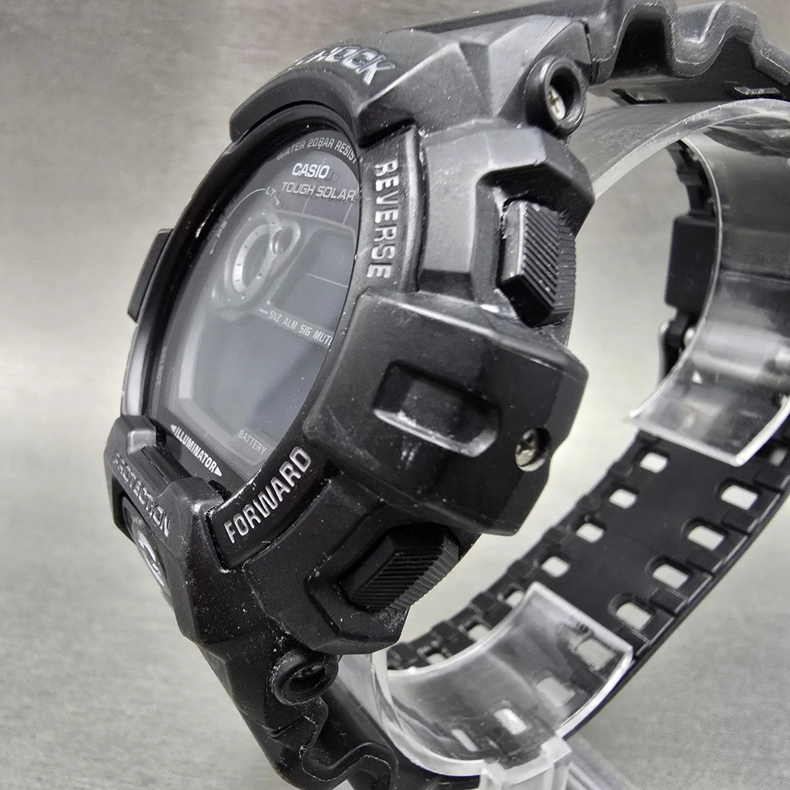 Casio G-Shock GR-8900A Watch Men 53mm Digital Black Alarm Chronograph Solar L2