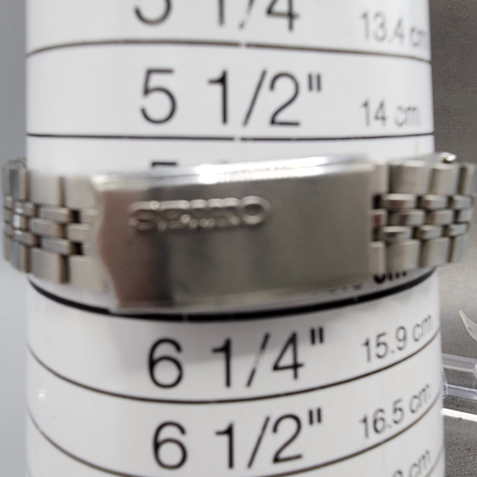 Seiko Automatic Watch Women 24mm Green Dial Silver Tone Date 22050990 PARTS12