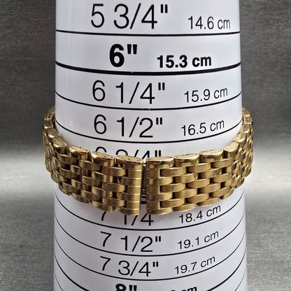 Seiko Watch Women 25mm Gold Dial Gold Tone Date Round 3Y09-0B59 New Battery9