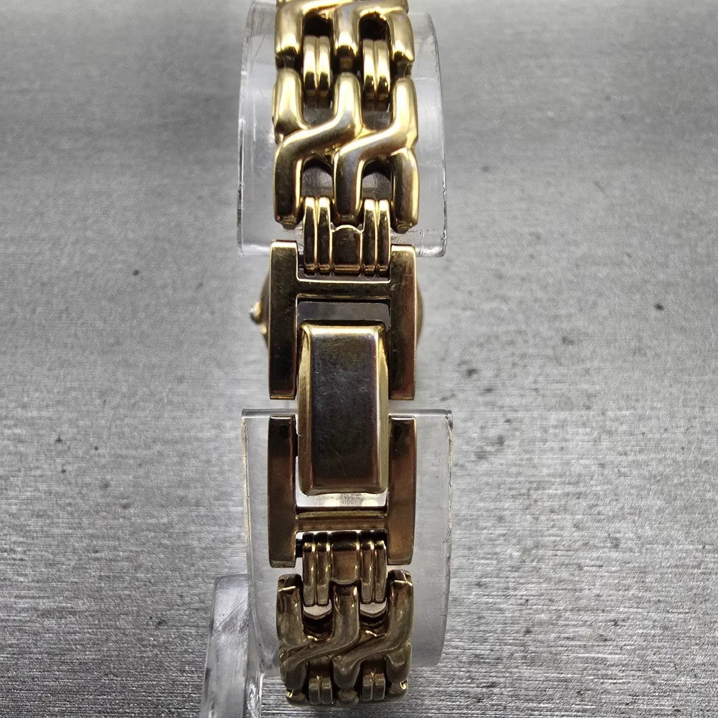 Seiko Watch Women 21mm Gold Dial Gold Tone Round 1N00-1E09 New Battery Vintage7