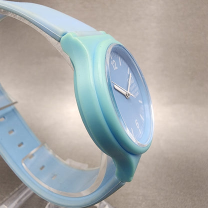 Citizen Q&Q Watch Women 34mm Blue Dial Blue Tone Round New battery3