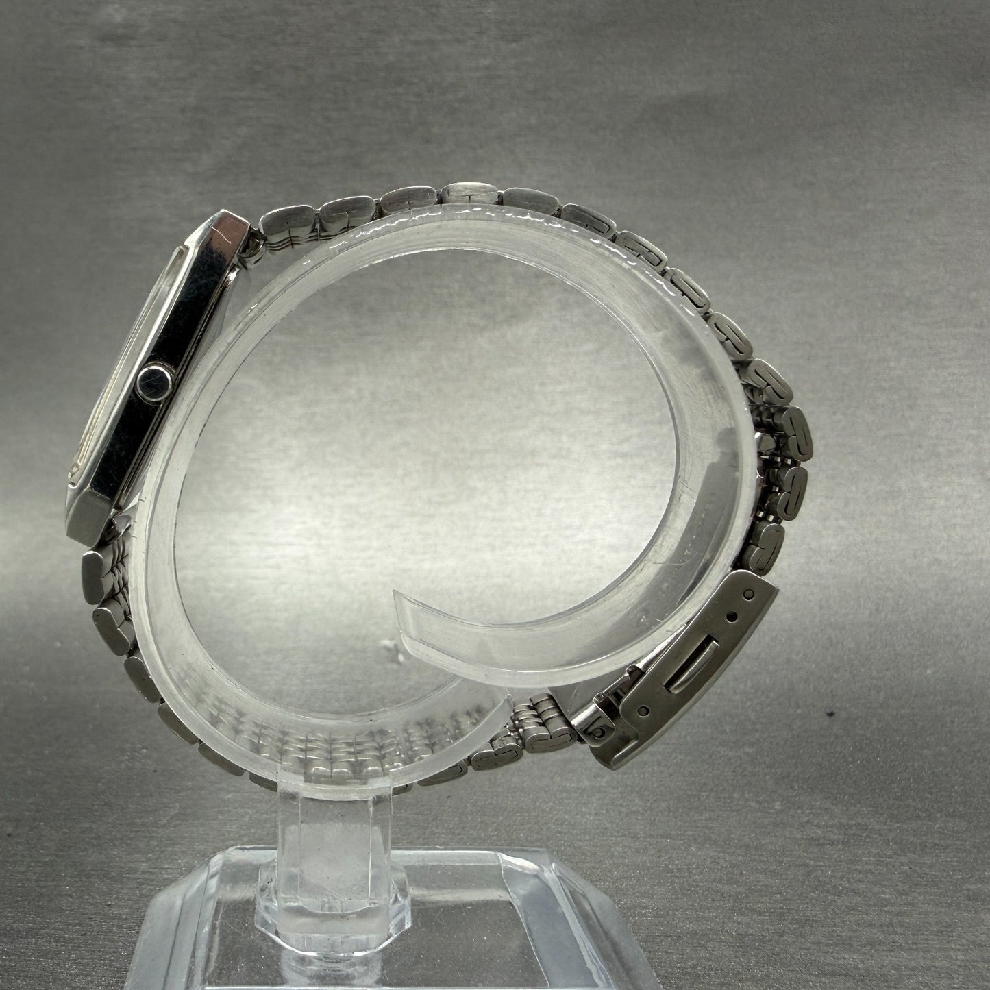 Citizen XC Tank Watch Women 15mm Silver Dial Silver Tone 5431-H23214 New Battery6