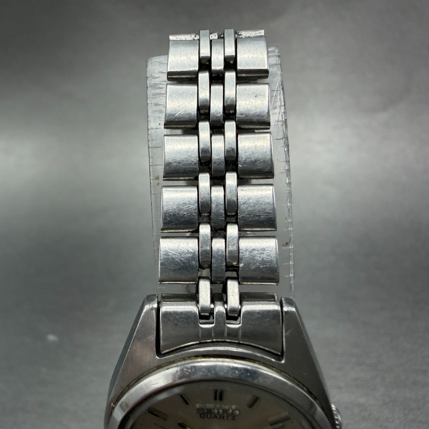 Seiko Watch Women 25mm Silver Dial Silver Tone Daydate 7903-0090 New Battery4