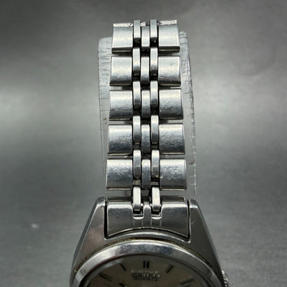 Seiko Watch Women 25mm Silver Dial Silver Tone Daydate 7903-0090 New Battery4