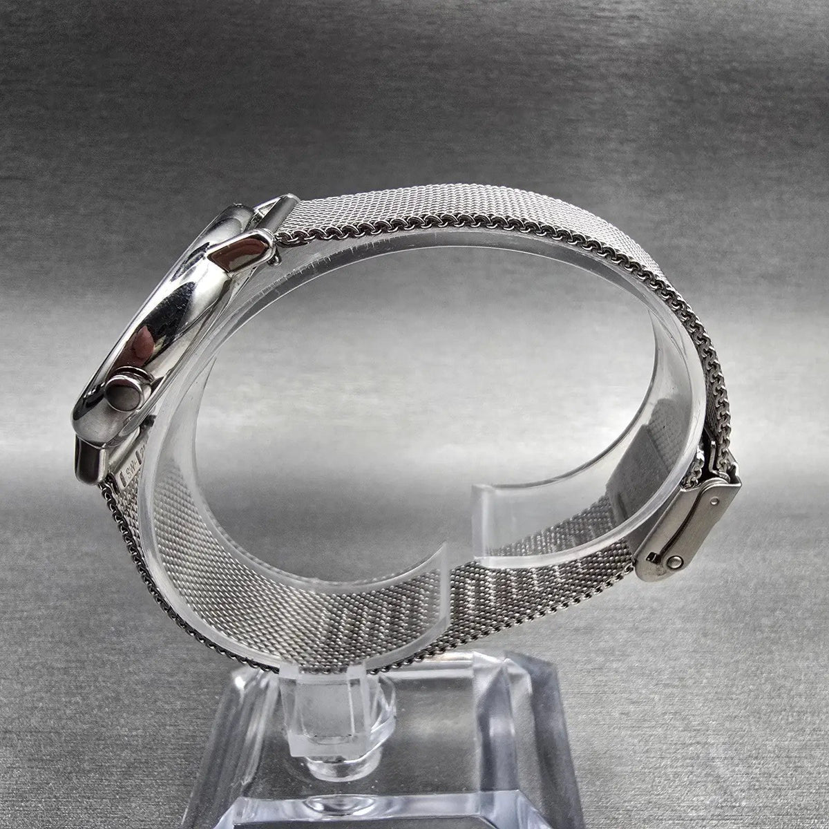 Skagen Signatur Lille Watch Women 30mm Silver Dial Silver Tone SKW2692 New Batt6
