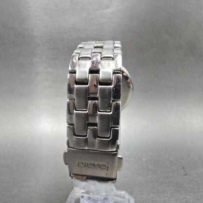 Casio Waveceptor Watch Women 34mm Blue Dial Steel Date Round LWQ-120 Runs8