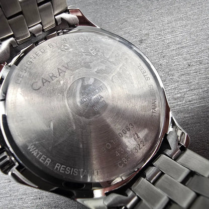 Bulova Caravelle 2021 Liberty Bowl Watch Men 43mm Silver Dial 43B162 New Battery10
