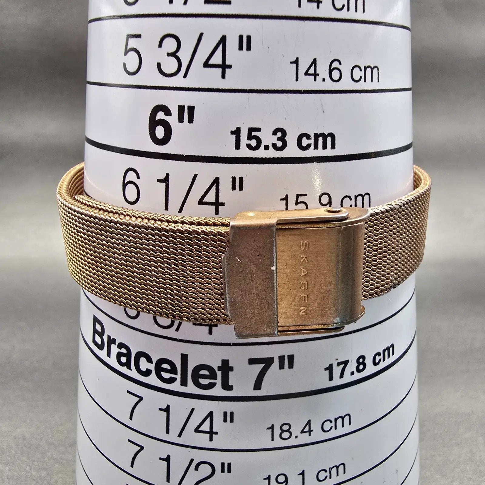 Skagen Denmark Watch Women 25mm MOP Dial Rose Gold Tone 107SRRD New Battery9
