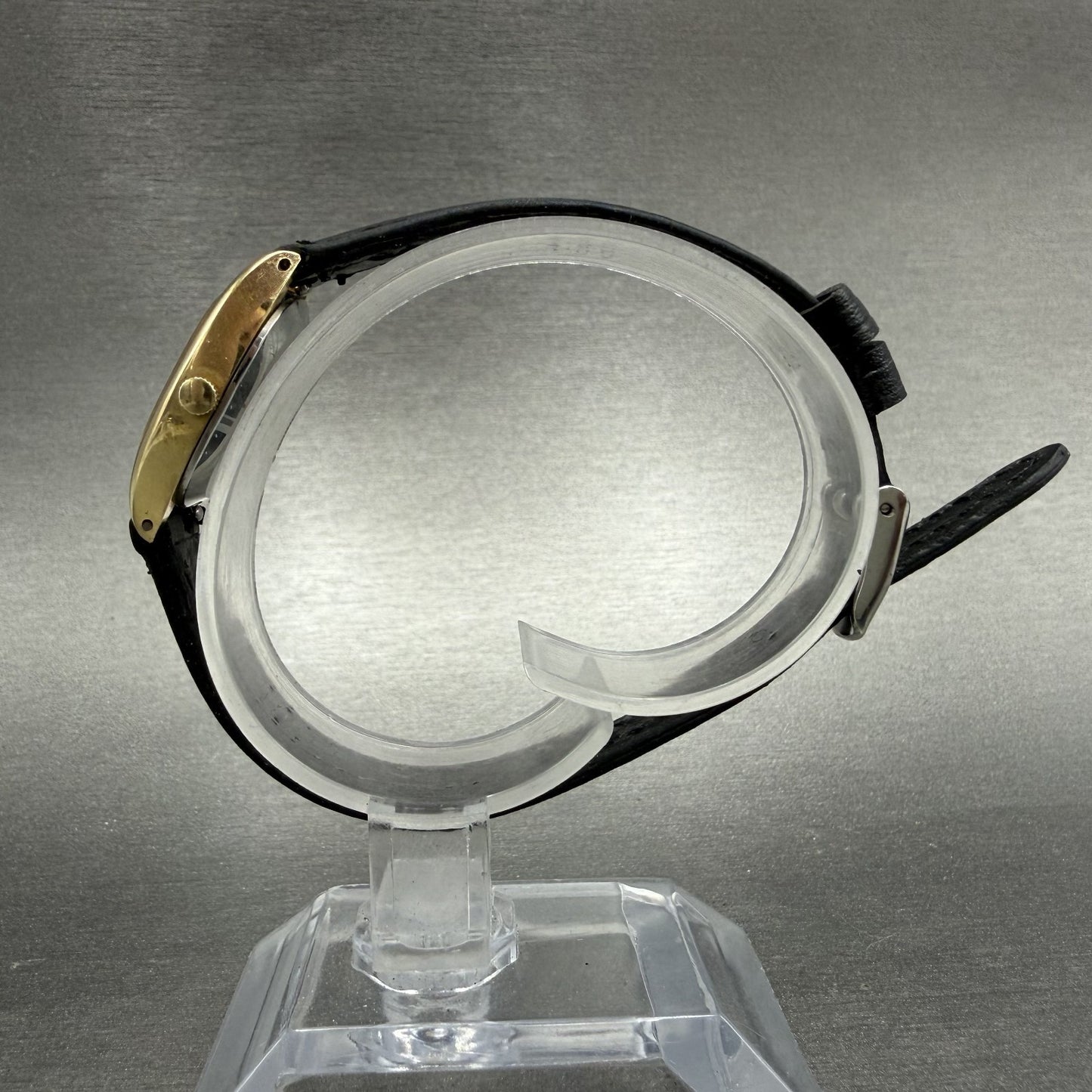 Seiko Watch Women 19mm Champagne Dial Gold Tone Rectangle 1421-5620 New Battery6