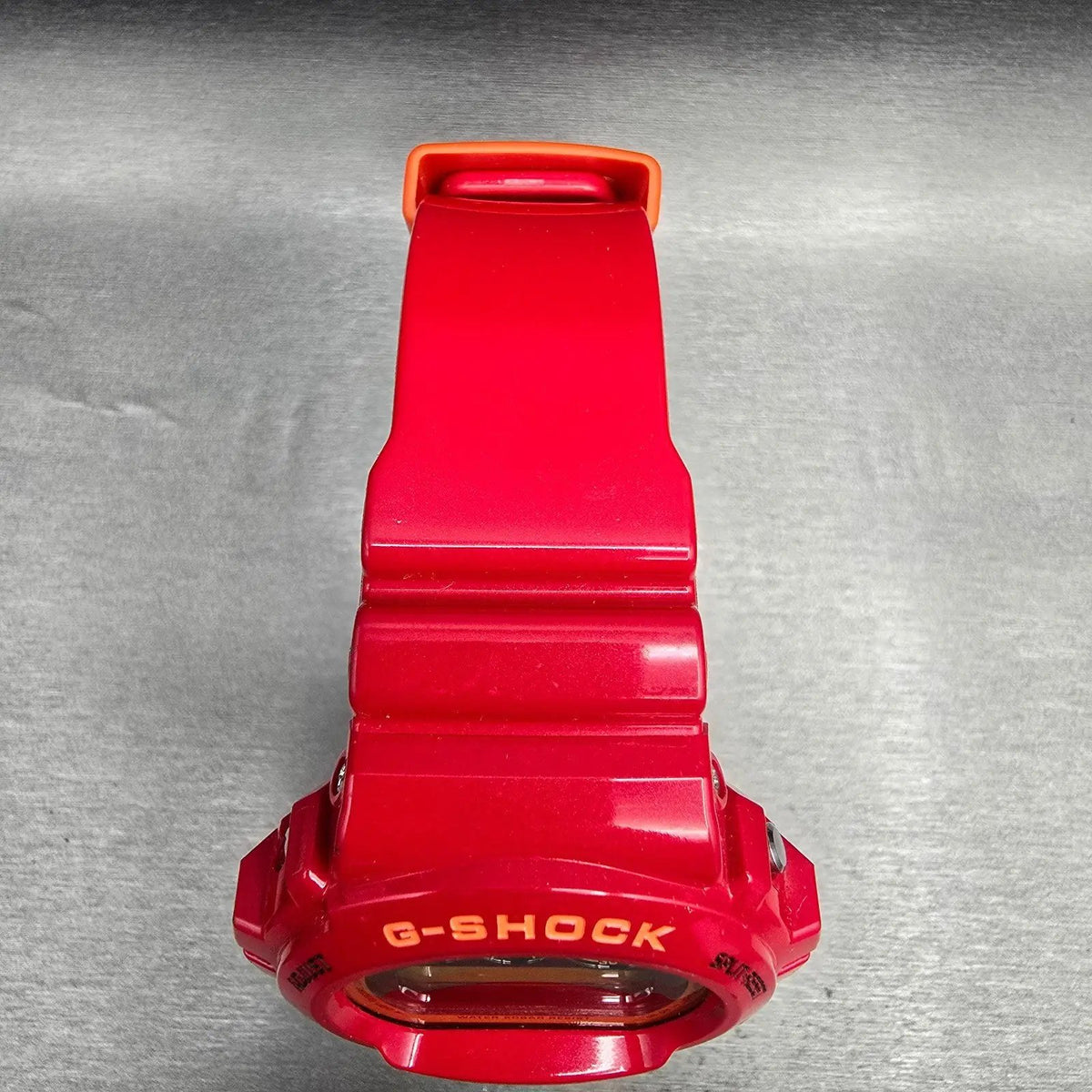 Casio G-Shock DW-6900CB Watch Men 50mm Orange Red Chrono Alarm New Battery JP4